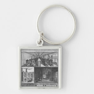 The Edison Electric Illuminating Co's Station Keychain