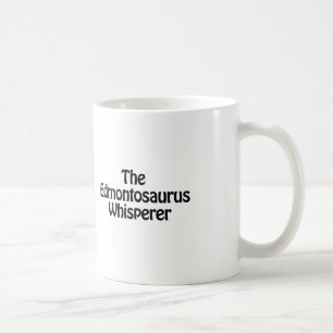 the edmontosaurus whisperer coffee mug