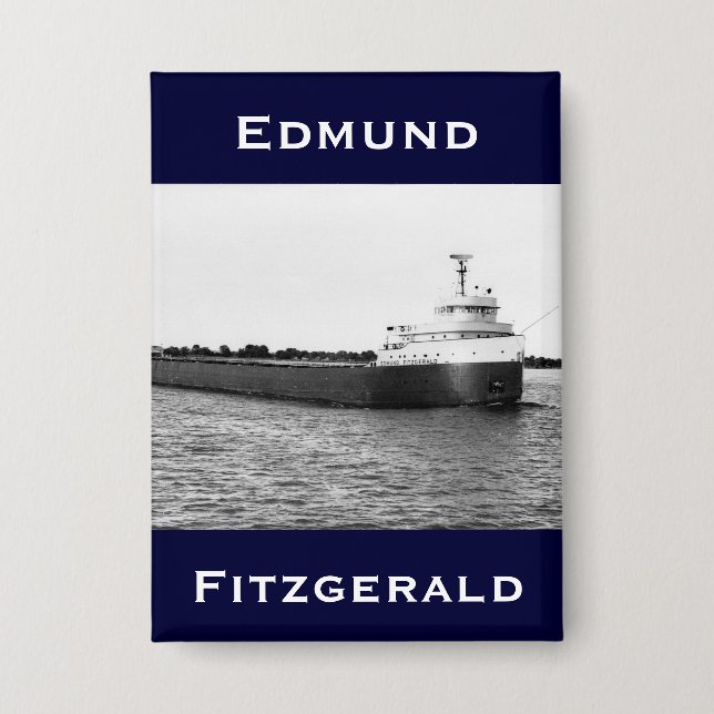 The Edmund Fitzgerald on the St. Clair River (Front)