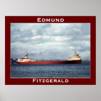 The Edmund Fitzgerald on the St. Clair River