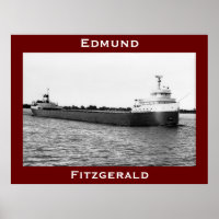 The Edmund Fitzgerald on the St. Clair River