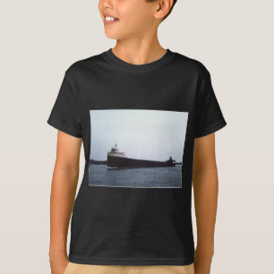 The Edmund Fitzgerald on the St. Clair River T-Shi T-Shirt