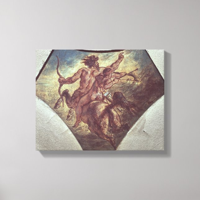 The Education of Achilles Canvas Print (Front)