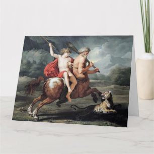 The Education of Achilles Fine Art Greetings Card