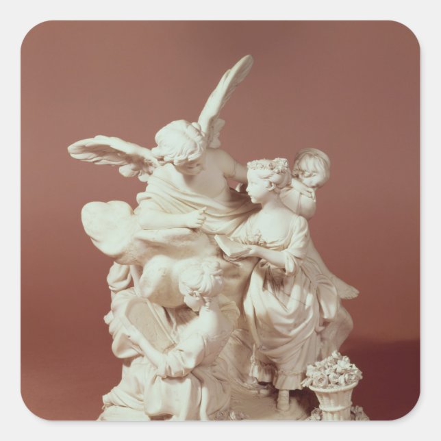 The Education of Love Square Sticker (Front)