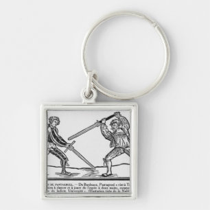 The Education of Pantagruel, illustration Keychain
