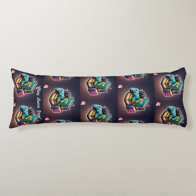 "The Education Station" Body Pillow (Front)