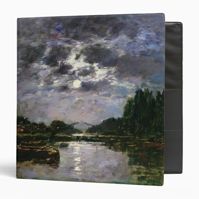The Effect of the Moon, 1891 (oil on canvas) Binder (Front/Inside)