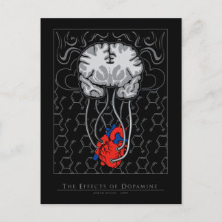 The Effects of Dopamine - Postcard
