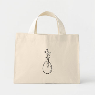 The Egg shell with the Palestinian map Large Tote