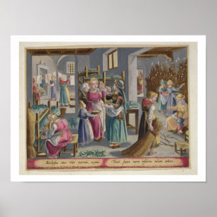 The Eggs Duly Hatch into Worms, they are Covered b Poster