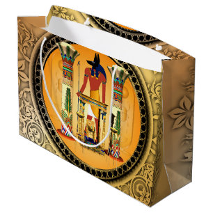 The egypt god anubis large gift bag