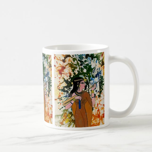 The Egyptian Enchantress by Michael Moffa Coffee Mug (Right)