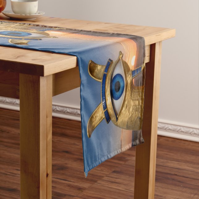 The Egyptian Eye´3 Short Table Runner (In Situ)