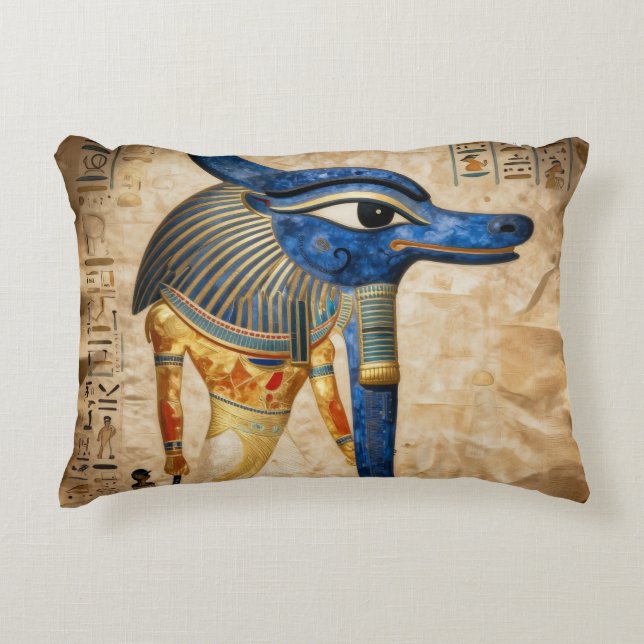 The Egyptian Eye´5 Accent Pillow (Front)