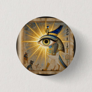 The Egyptian Eye´6 1 Inch Round Button