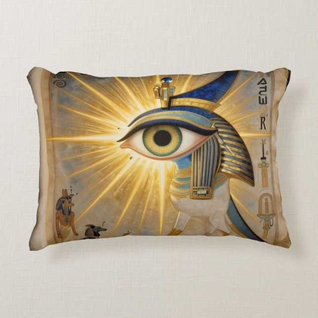 The Egyptian Eye´6 Accent Pillow (Front)
