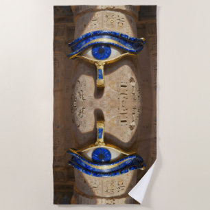 The Egyptian Eye´6 Beach Towel
