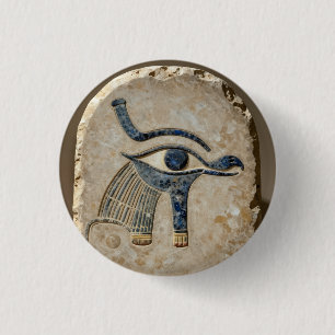 The Egyptian Eye´8 1 Inch Round Button