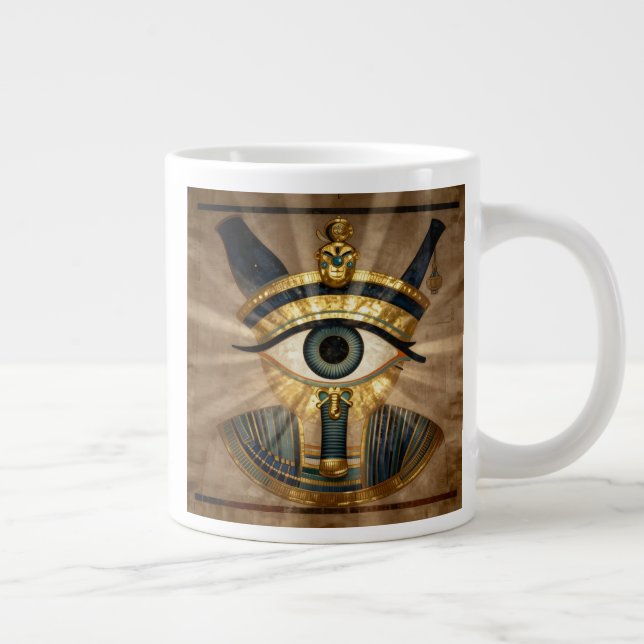 The Egyptian Eye´9 Large Coffee Mug (Right)