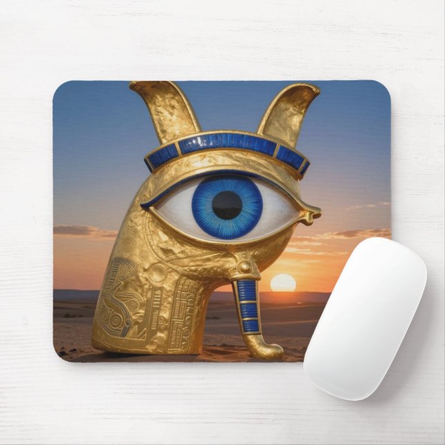 The Egyptian Eye  Mouse Pad (With Mouse)