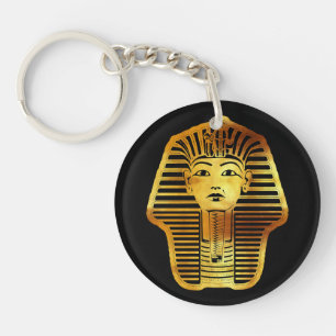 The Egyptian Golden Tutankhamun Mask Keychain