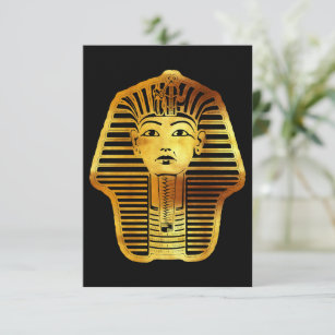 The Egyptian Golden Tutankhamun Mask Thank You Card