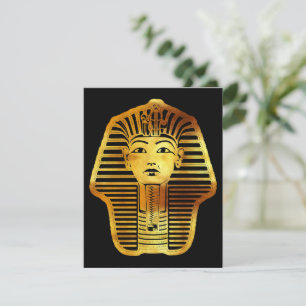 The Egyptian Golden Tutankhamun Mask Thank You Card