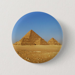 The Egyptian pyramids 2 Inch Round Button