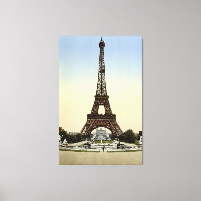 The Eiffel Tower Canvas Print (Front)