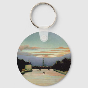 The Eiffel Tower Henri Rousseau 1898 Keychain