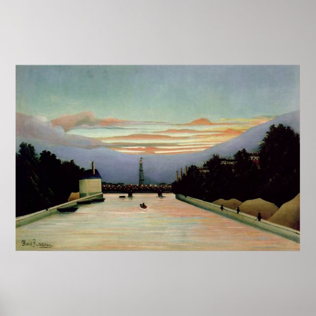 The Eiffel Tower Henri Rousseau 1898 Poster (Front)