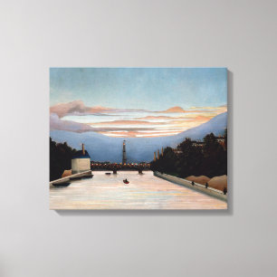 The Eiffel Tower   Henri Rousseau Canvas Print