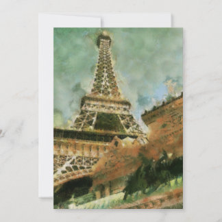 The Eiffel Tower Las Vegas Invitation