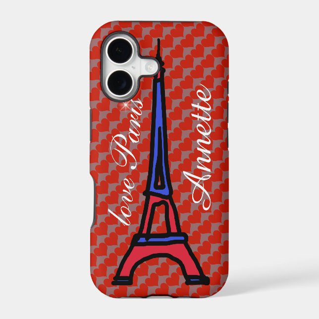 The Eiffel Tower. love Paris (Back)