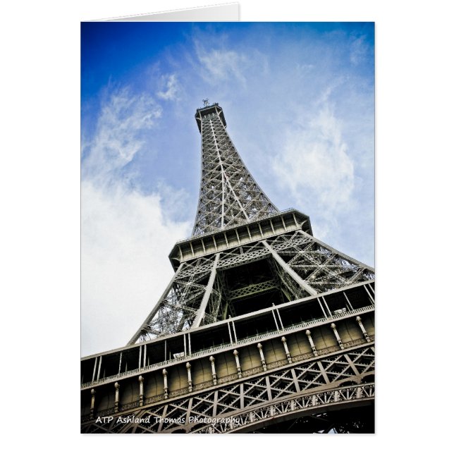 The Eiffel Tower - Paris, France (Front)