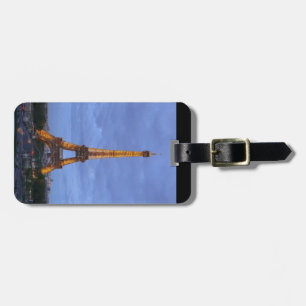 The Eiffel Tower Paris France Luggage Tag