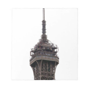 The Eiffel Tower Paris France Notepad