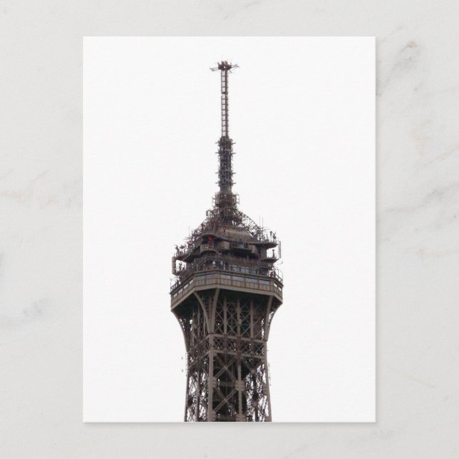 The Eiffel Tower Paris France Postcard (Front)