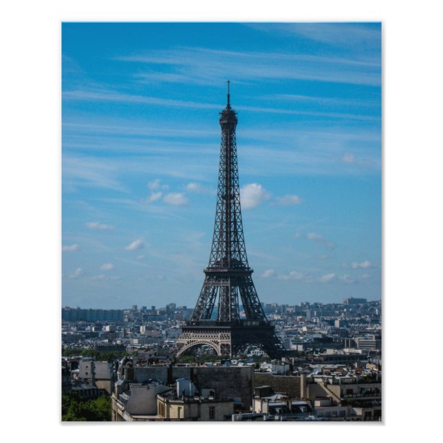 The Eiffel Tower, Paris - Photo Print (Front)
