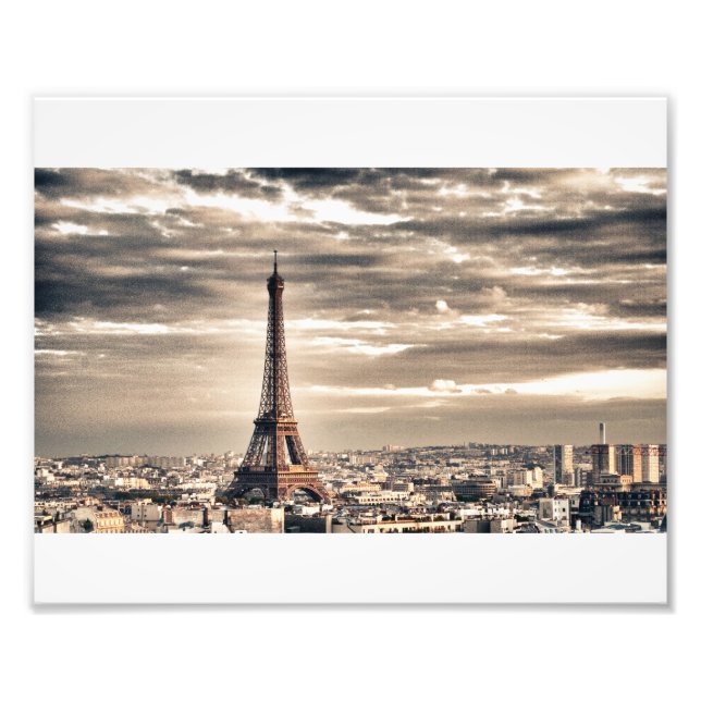 The Eiffel Tower Photo Print (Front)