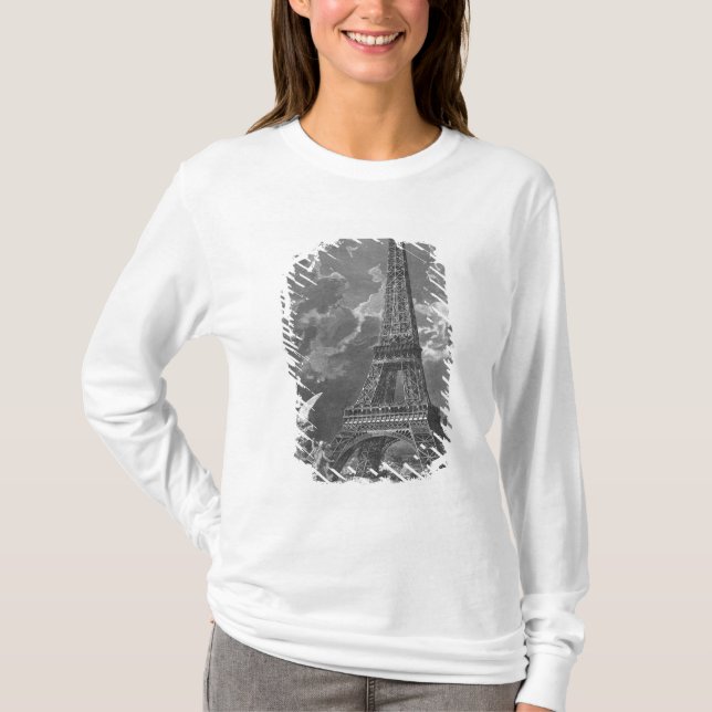 The Eiffel Tower  Universal Exhibition T-Shirt (Front)