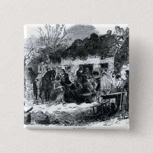 The Ejectment 2 Inch Square Button