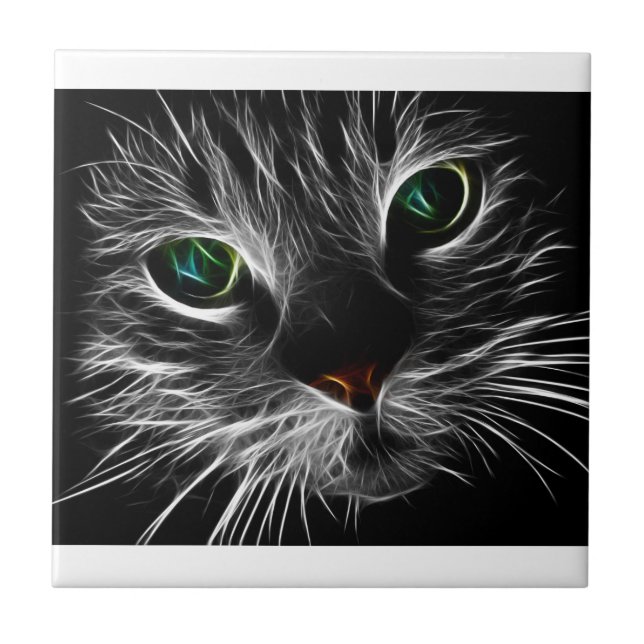 The "electric" Cat Tile (Front)