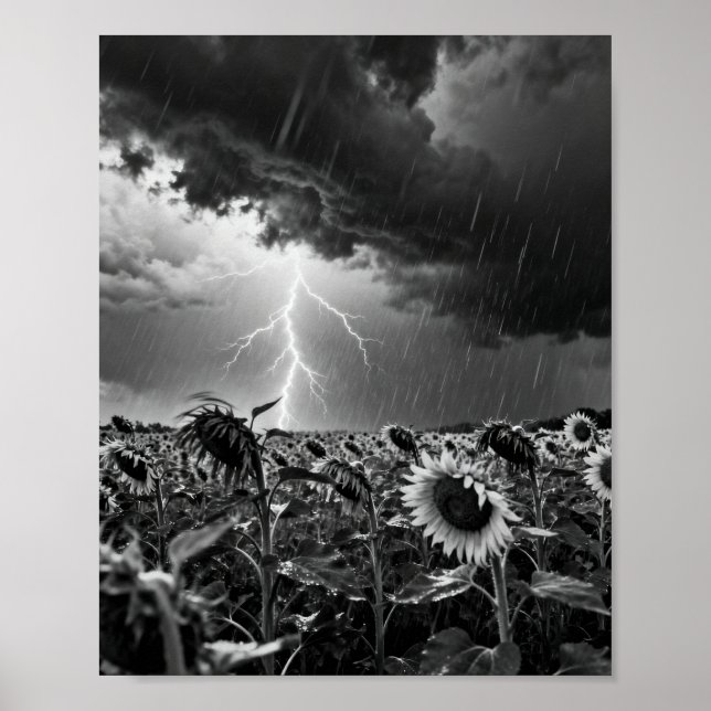 The Electric Descent: A Symphony of Thunder and Ra Poster (Front)