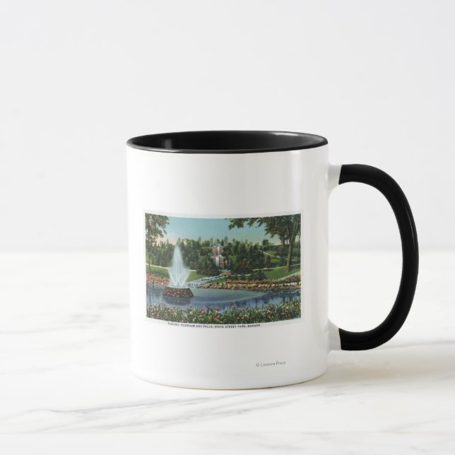 The Electric Fountain and Falls Mug (Right)