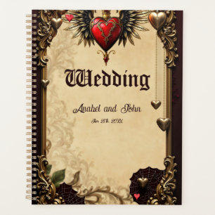 The elegance and mysticism of the Gothic heart.  Planner