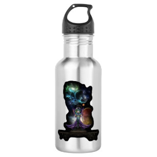 The Elegance Of Trilia Fractal Portrait 532 Ml Water Bottle