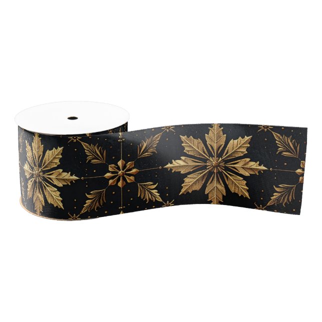 The Elegant Christmas - Flower Grosgrain Ribbon (Spool)