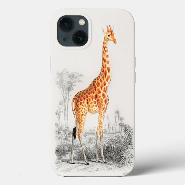 The Elegant Giraffe  Case-Mate iPhone Case (Back)
